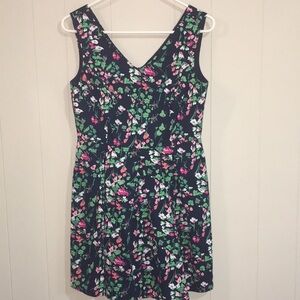 Nine West Floral Sleeveless Dress Size 2